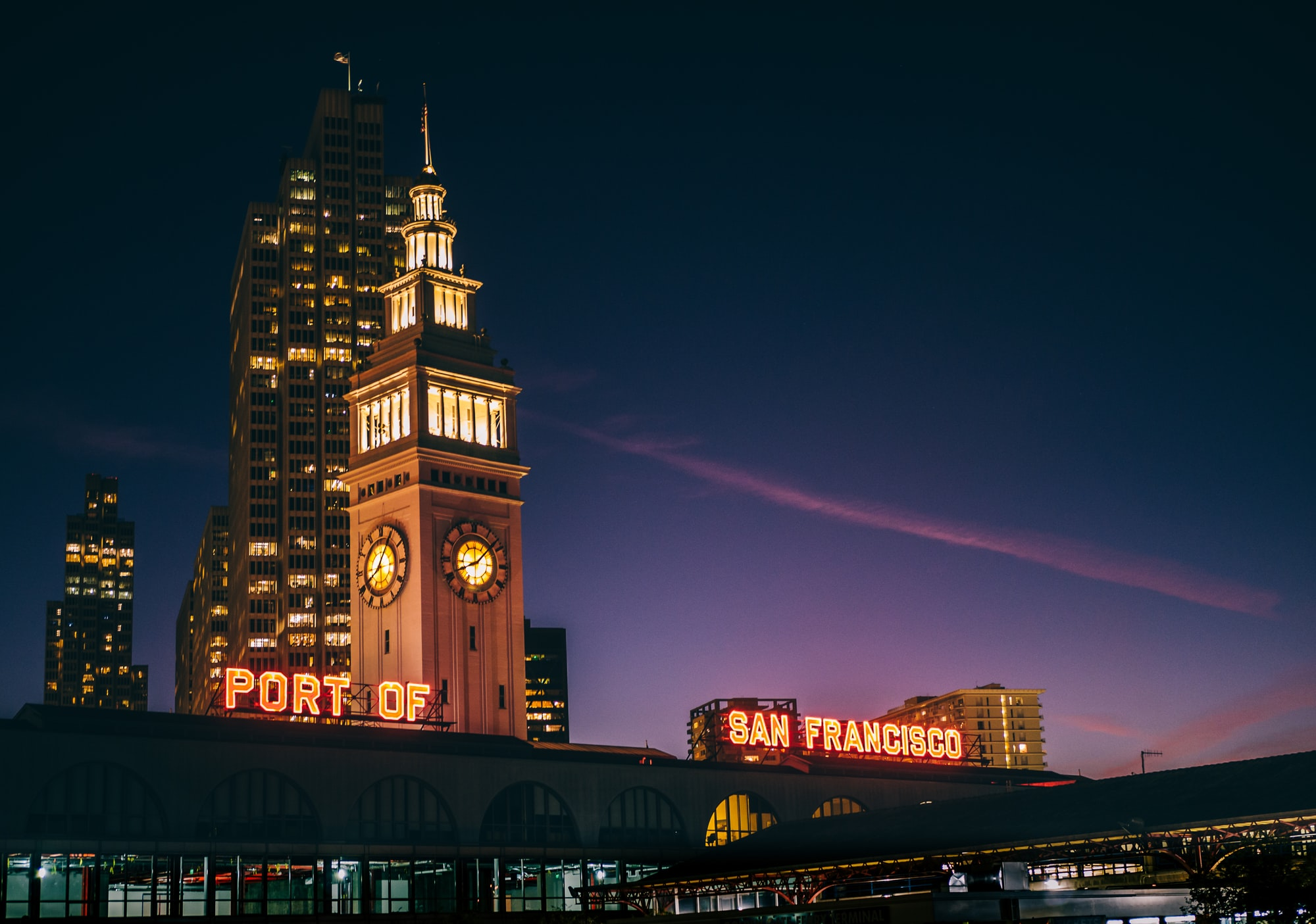 Image of the Port of San Francisco from Unsplash
